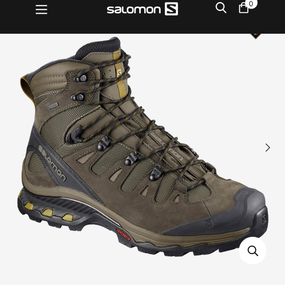 Salomon Mens hike boots